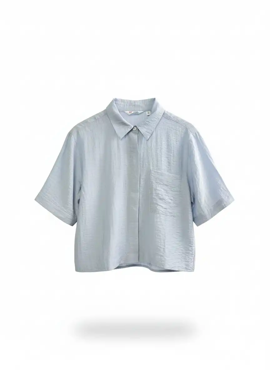 KEMEJA LINEN WOMEN GREY