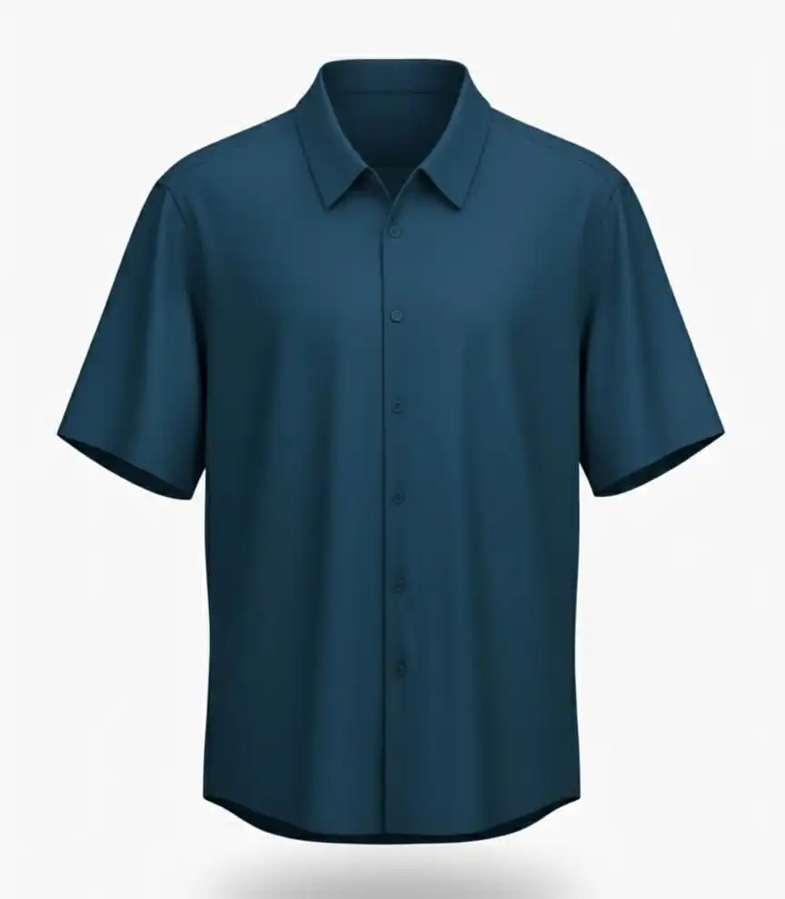 KEMEJA LAROTEX PRIA DARK TEAL